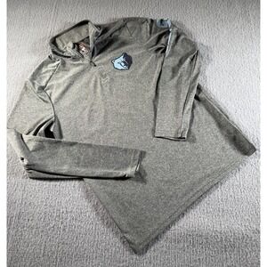 Memphis Grizzlies 1/4 Zip Mens Small Shirt Pullover Basketball Logo NBA
